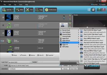 Aiseesoft iPod Movie Converter screenshot 2