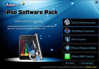 Aiseesoft iPod Software Pack screenshot