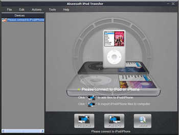 Aiseesoft iPod Transfer screenshot 2