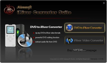 Aiseesoft iRiver Converter Suite screenshot 3