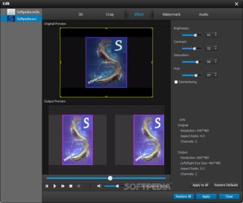 Aiseesoft M2TS Converter screenshot 8