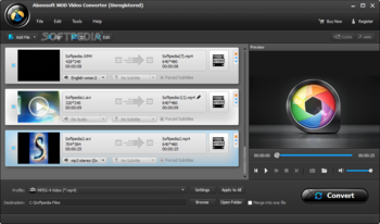 Aiseesoft Mod Video Converter screenshot