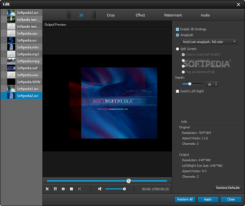 Aiseesoft Mod Video Converter screenshot 3