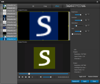 Aiseesoft Mod Video Converter screenshot 5