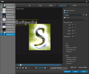 Aiseesoft Mod Video Converter screenshot 6