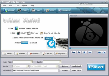 Aiseesoft MOV Converter screenshot 2