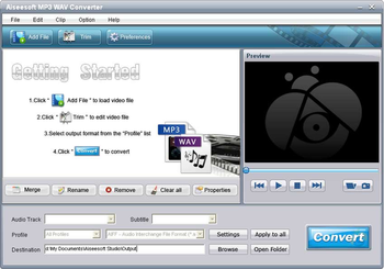 Aiseesoft MP3 WAV Converter screenshot 2