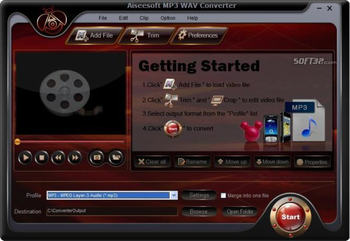 Aiseesoft MP3 WAV Converter screenshot 3