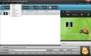 Aiseesoft MP4 to DVD Converter screenshot 10