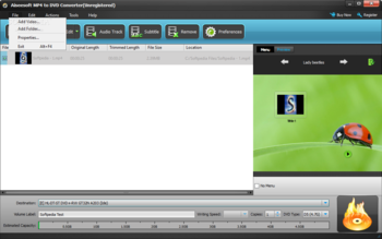 Aiseesoft MP4 to DVD Converter screenshot 8