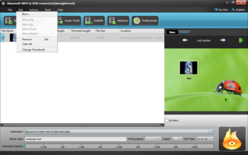 Aiseesoft MP4 to DVD Converter screenshot 9
