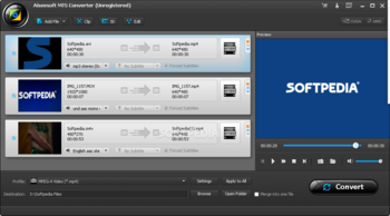 Aiseesoft MTS Converter screenshot