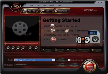Aiseesoft OGG MP3 Converter screenshot 2