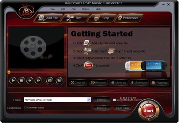 Aiseesoft PSP Movie Converter screenshot 2
