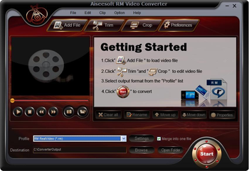 Aiseesoft RM Video Converter screenshot 2