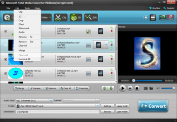 Aiseesoft Total Media Converter Platinum screenshot 3