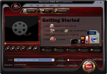 Aiseesoft WMA MP3 Converter screenshot 3