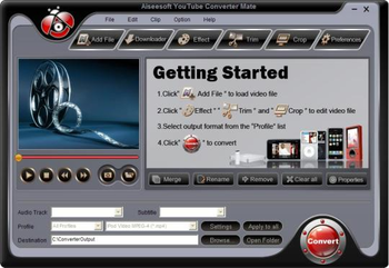 Aiseesoft YouTube Converter Mate screenshot