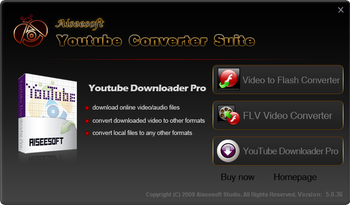 Aiseesoft Youtube Converter Suite screenshot 3