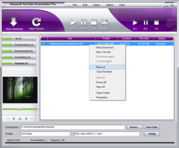 Aiseesoft YouTube Downloader Pro screenshot 2