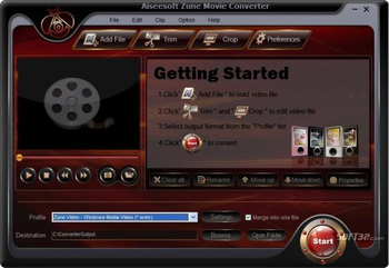 Aiseesoft Zune Movie Converter screenshot 2