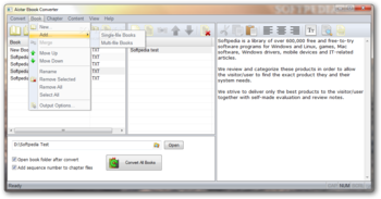 Aistar Ebook Converter screenshot 2