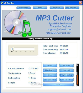 AIV MP3 Cutter screenshot 3