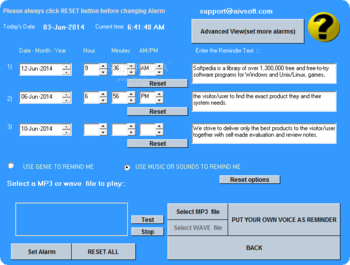 AIV Reminder screenshot 2