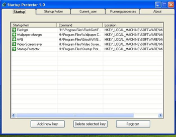 AIV Startup Protector screenshot 2