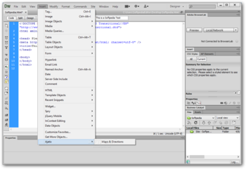 Ajatix Maps & Directions for Dreamweaver screenshot