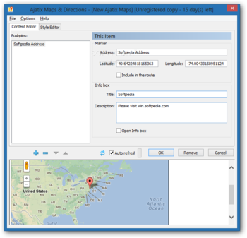 Ajatix Maps & Directions for Dreamweaver screenshot 2