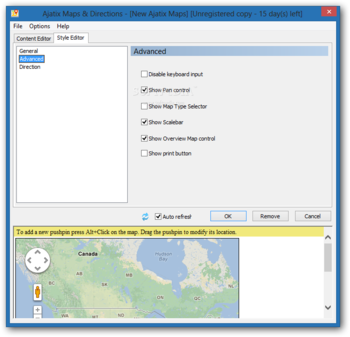 Ajatix Maps & Directions for Dreamweaver screenshot 4
