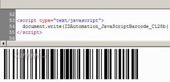 AJAX and JavaScript Barcode Generator screenshot 3
