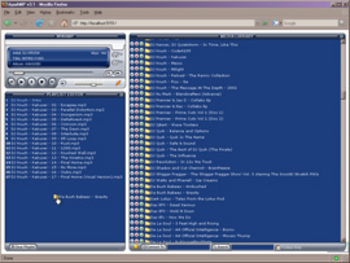 AjaxAMP screenshot
