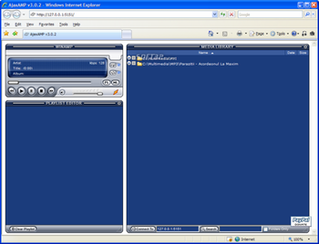 AjaxAMP screenshot 3