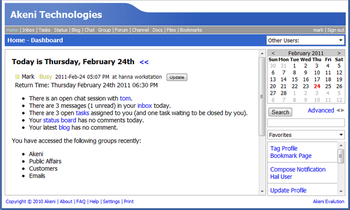 Akeni Social Network and Collaboration screenshot 3