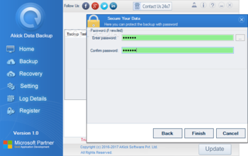 Akick Data Backup screenshot 5