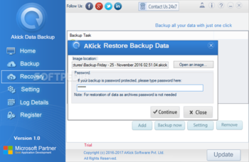 Akick Data Backup screenshot 7