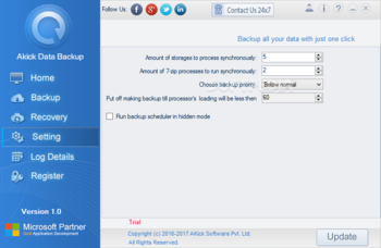 Akick Data Backup screenshot 8