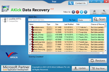 AKick Data Recovery screenshot 2