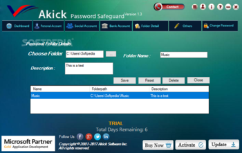 Akick Password Safeguard screenshot 6