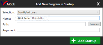 Akick Perfect Uninstaller screenshot 3