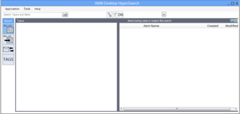 AKIN Desktop Search  screenshot