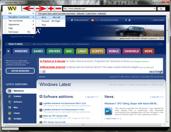 Akoware Web View screenshot 2