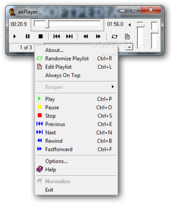 akPlayer screenshot 2