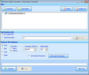 Akram Audio Converter screenshot 2