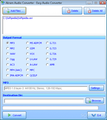 Akram Audio Converter screenshot 4