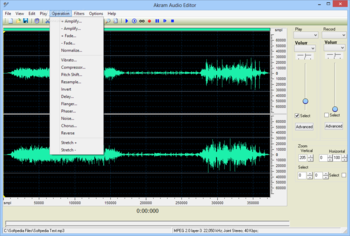 AKRAM Audio Editor screenshot 6