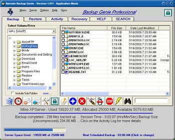 Akron FTP Service screenshot
