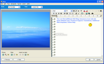 Akti Blog screenshot 4